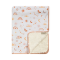 Load image into Gallery viewer, Living Textiles - Jersey Sherpa Blanket - Bohemian Bliss
