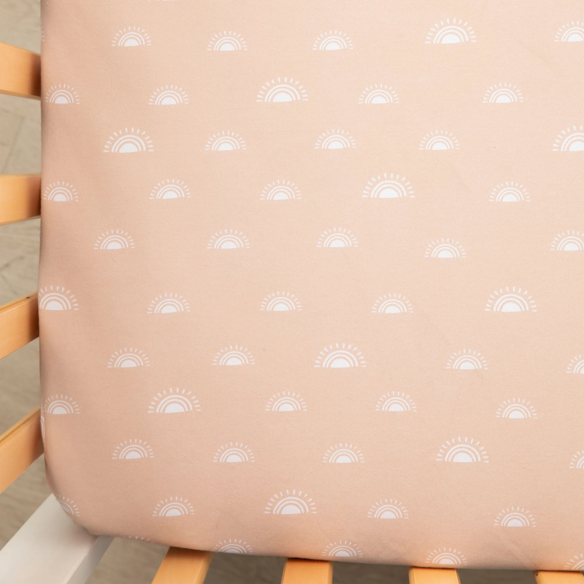 Living Textiles - 2pk Cot Organic Cotton Fitted Sheets - Bohemian Bliss