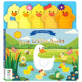 Load image into Gallery viewer, Five Litte Ducks - Finger Puppet Book

