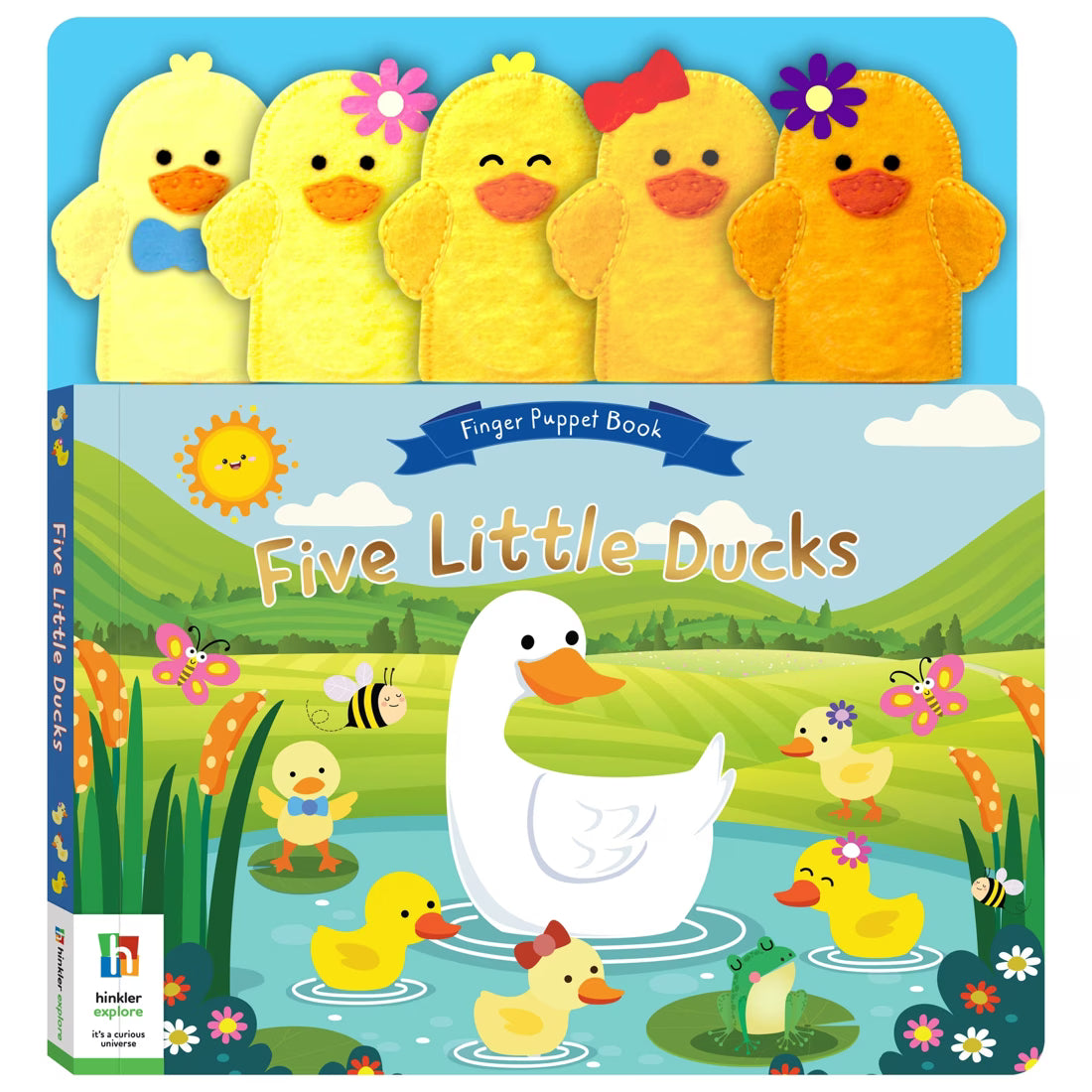 Five Litte Ducks - Finger Puppet Book