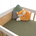 Load image into Gallery viewer, Living Textiles - 2pk Cot Fitted Sheets 100%Cotton - Forest Retreat
