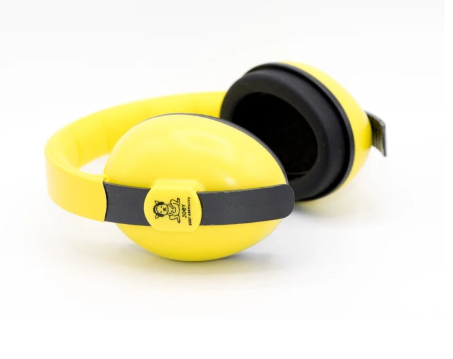 joey baby earmuffs yellow