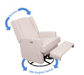 Load image into Gallery viewer, Love N Care - Milá Electric Recliner With USB - Egg Shell
