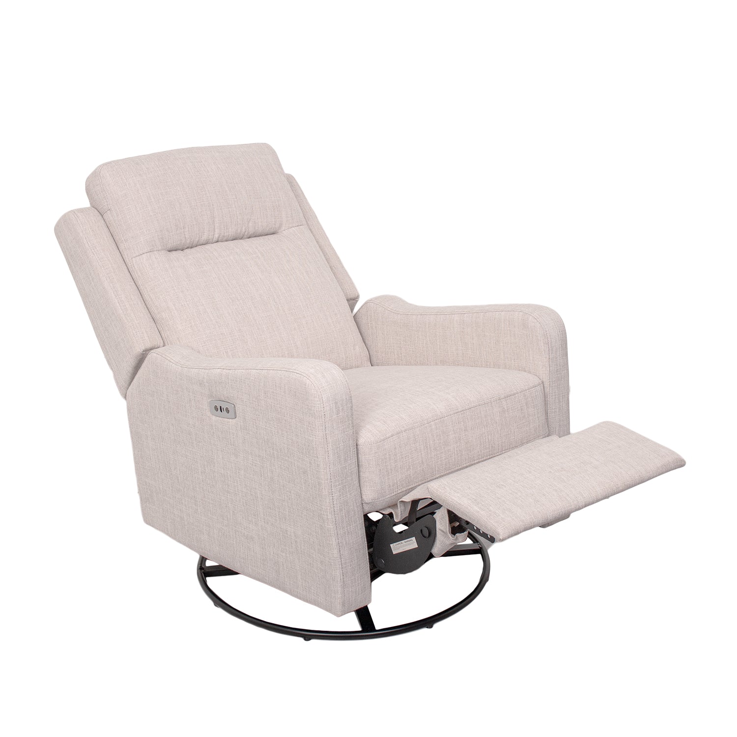 Love N Care - Milá Electric Recliner With USB - Egg Shell