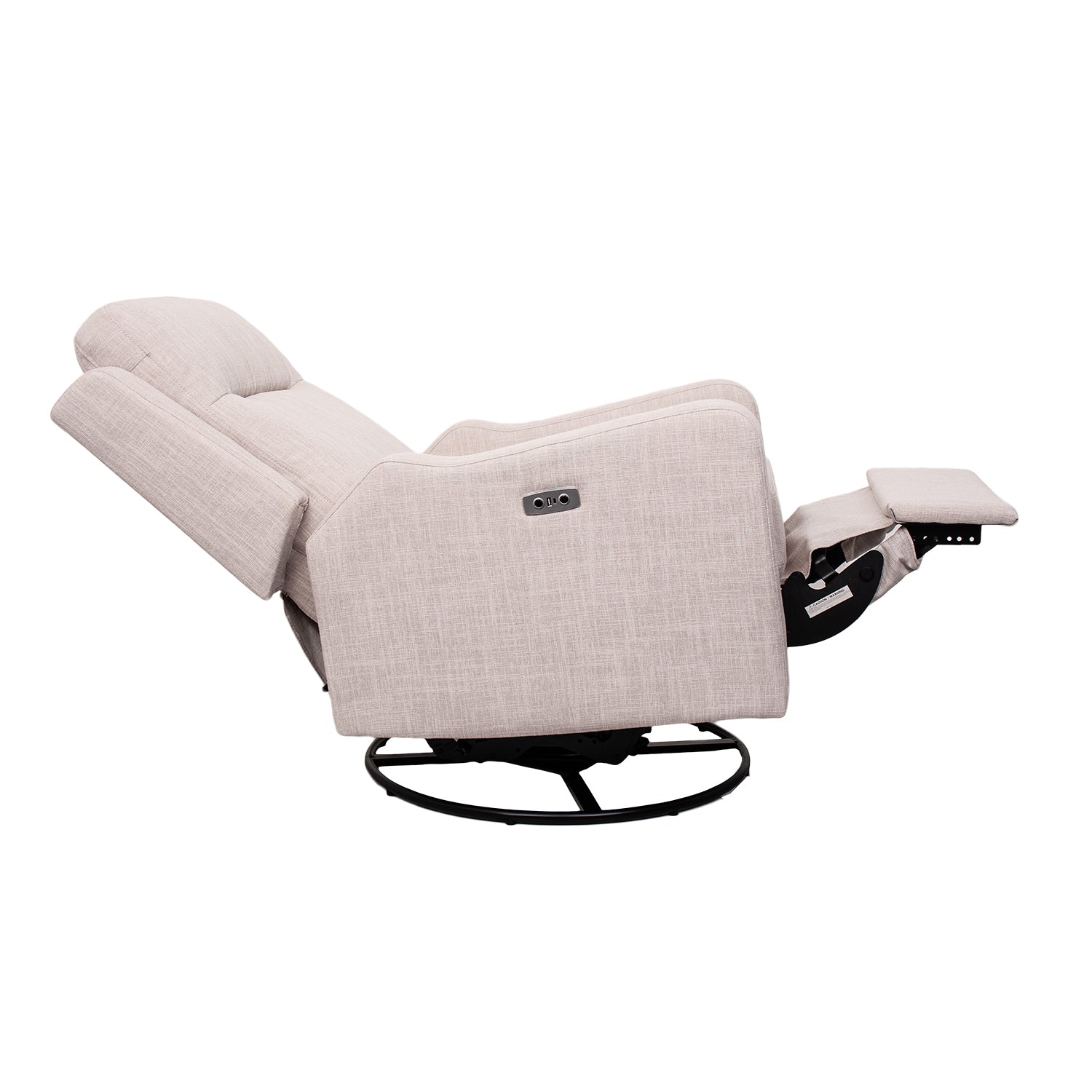 Love N Care - Milá Electric Recliner With USB - Egg Shell