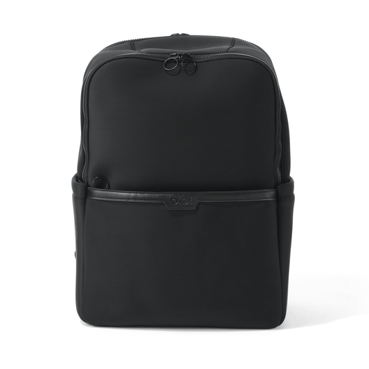 Oioi- Multitasker Nappy Backpack - Black Neoprene