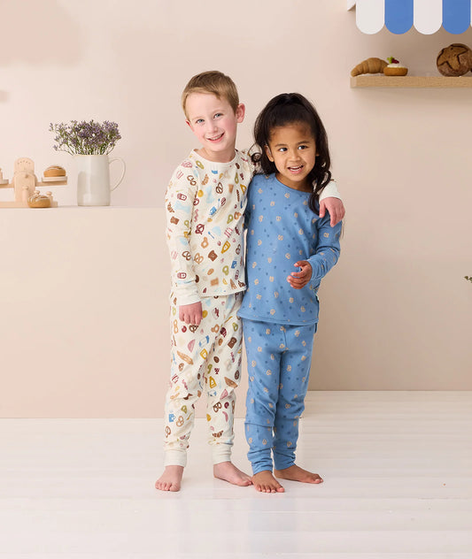 ErgoPouch - Long Sleeve Pyjamas - 1 Tog - Petite Pretzel