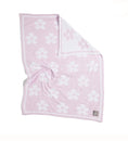 Load image into Gallery viewer, Chenille Blanket - Purple Flowers
