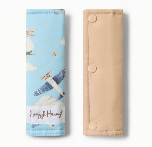 Snuggle Hunny Kids - Universal Reversible Pram Strap Covers - Taking Flight