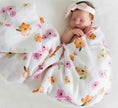 Load image into Gallery viewer, Snuggle Hunny - Organic Muslin Wrap - Poppy
