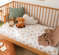 Load image into Gallery viewer, Snuggle Hunny Kids - Organic Fitted Cot Sheet - Highland Cows
