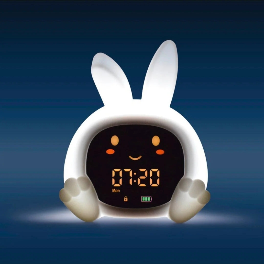 ZAZU Sleep Trainer Clock - Sarah the Rabbit