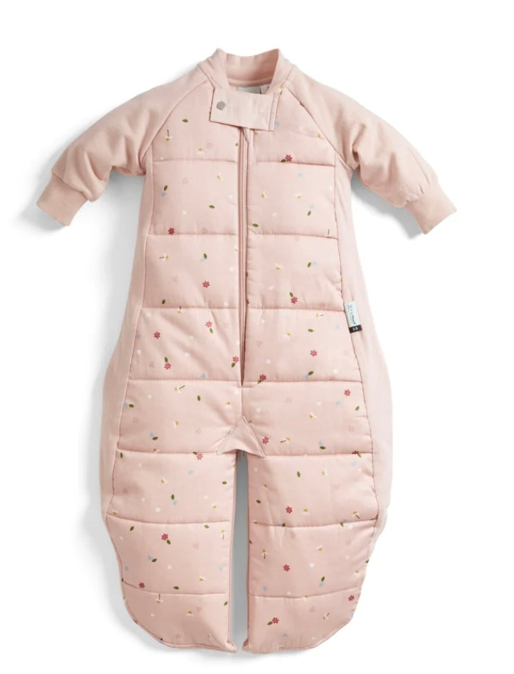 ErgoPouch - Sleep Suit Bag Long Sleeve - 2.5Tog - Daisies