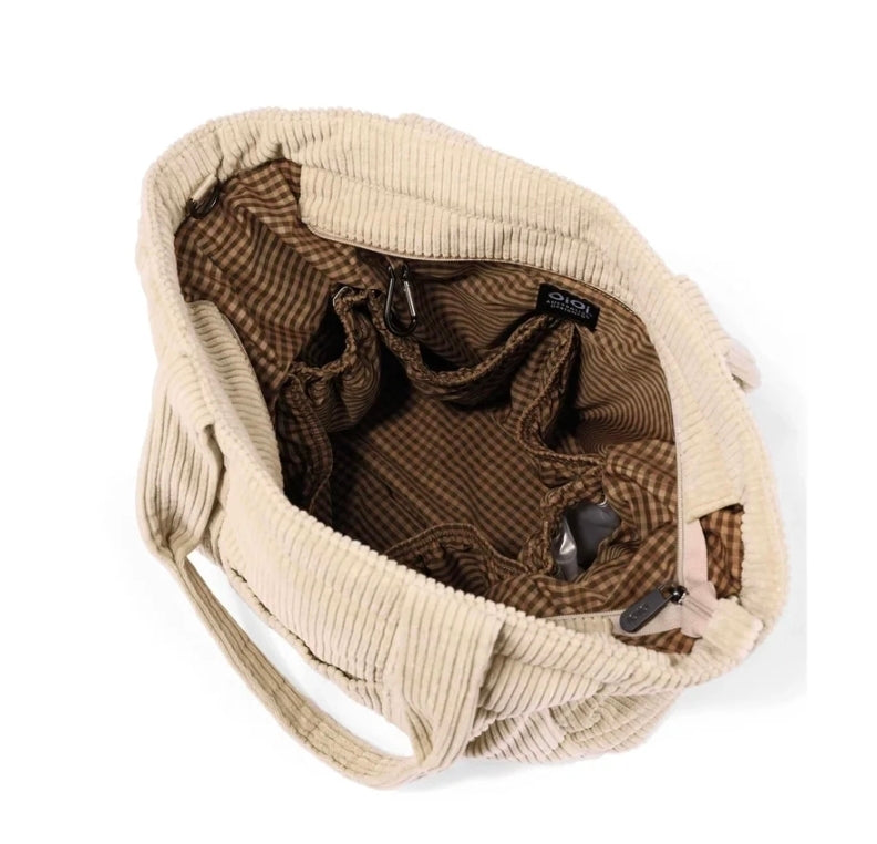 Oioi - Everyday Tote Bag - Corduroy Cream