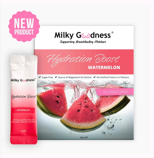 Milky Goodness - Hydration Boost - 10 Single Serves | Watermelon