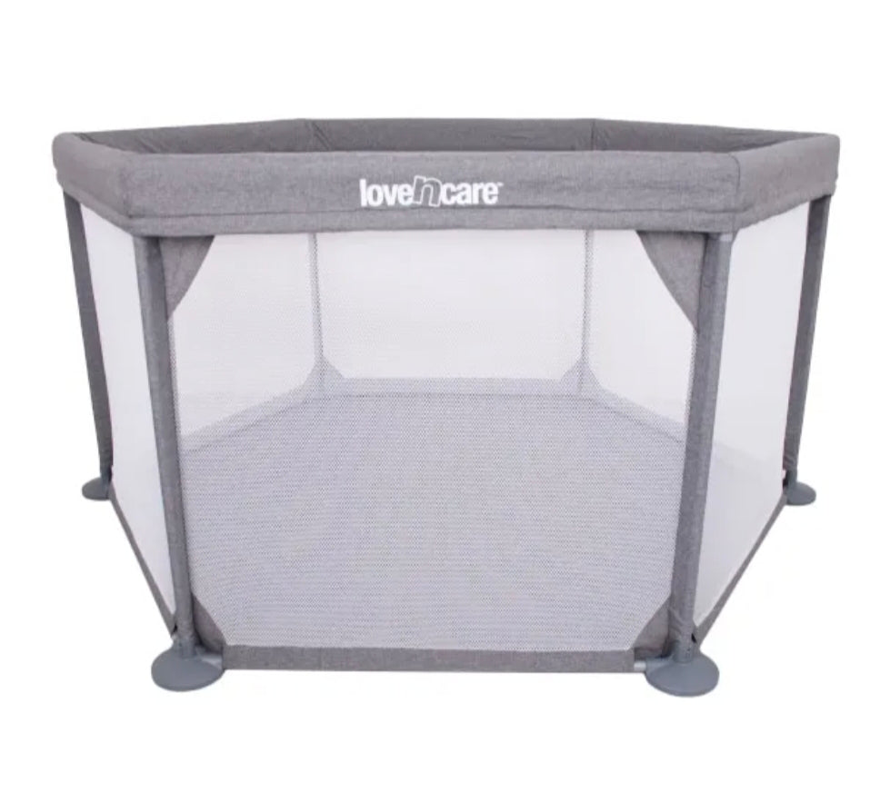 Love N Care - Play Yard - Grey
