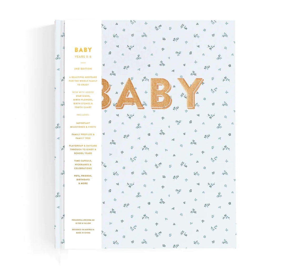 Baby Book Blue Bell Years 0-6