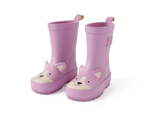 Purebaby - Doggy Gumboots - Lavender
