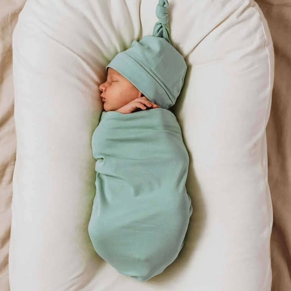 Snuggle Hunny Swaddle Set - Sage