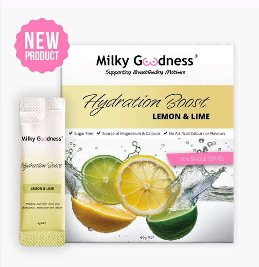 Milky Goodness - Hydration Boost - 10 Single Serves | Lemon & Lime