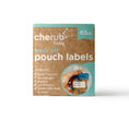 Load image into Gallery viewer, Cherub Baby - Wash Off Pouch Labels 65pk
