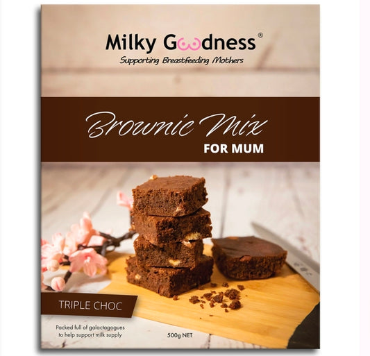 Milky Goodness - Triple Choc Brownie Mix