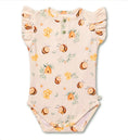 Load image into Gallery viewer, Snuggle Hunny - S/S Bodysuit With Fril - Bumblebees
