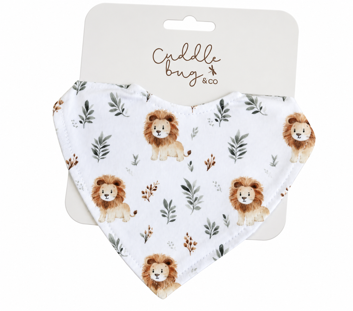 Cuddle Bug & Co - Dribble Bib - Leo Lion