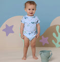 Load image into Gallery viewer, Snuggle Hunny - S/S Body Suit - Ocean Blue

