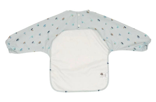 All4Ella - Long Sleeve Bib - Sail Boats