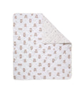 Load image into Gallery viewer, Reversible Jersey Cot Comforter - Cuddly Bear
