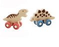 Load image into Gallery viewer, Kaper Kidz EcoWheels Movers 2 pack Tyrannosaurus & Stegosaurus
