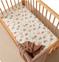 Load image into Gallery viewer, Snuggle Hunny Kids - Organic Fitted Cot Sheet - Diggers
