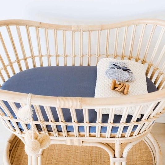 Snuggle Hunny - Bassinet Sheet/Change Pad Cover - Reign