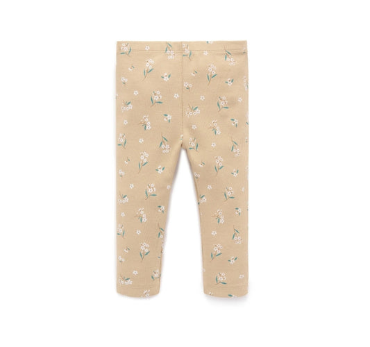 Purebaby - Thick Rib Leggings - Meadow