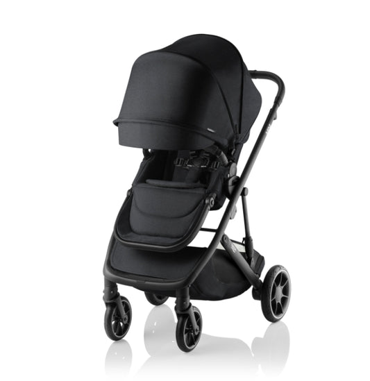 Britax - Mini Compact Lightweight Stroller - Raven Black