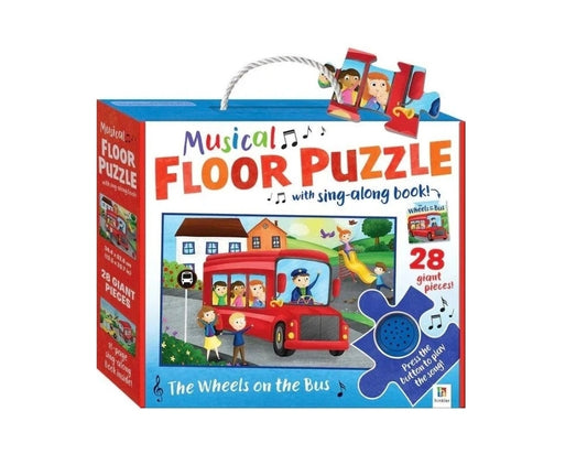 Musical Floor Puzzle Wheels On The Bus