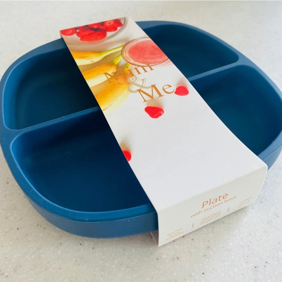 Mini & Me - Divider Plate - Blueberry
