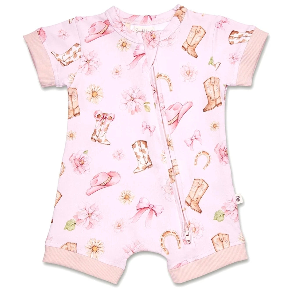 Snuggle Hunny - Shortie - Boots and Bows