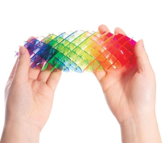 Rainbow Neon Space Worm