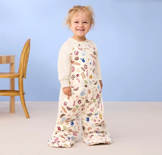 ErgoPouch - Sleep Suit Bag Long Sleeve - 2.5Tog - Bon Appetite