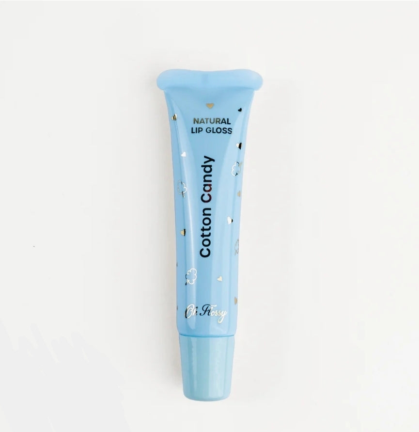 Oh Flossy - Natural Lip Gloss - Cotton Candy
