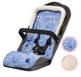 Load image into Gallery viewer, OiOi Cozy Fleece Pram Liner - Moroccan Tile
