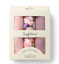 Load image into Gallery viewer, Snuggle Hunny Kids - Large Organic Cotton Muslin Wrap 3Pk -  Blushing Beauty / Dusk / Fairytale
