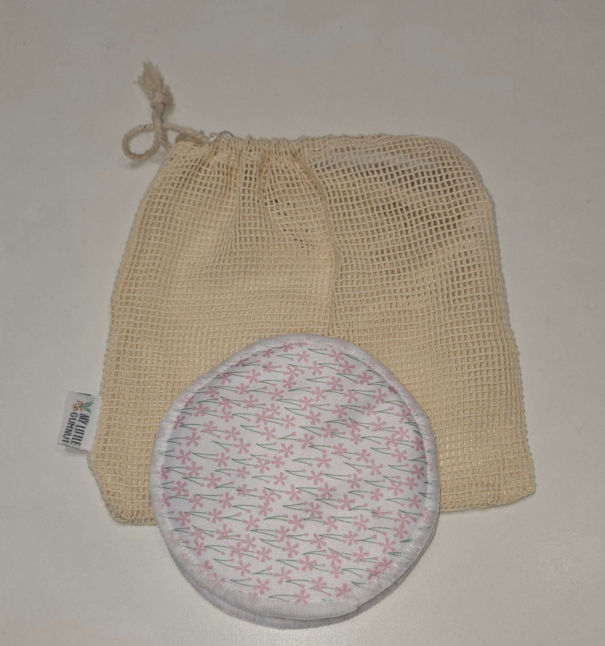 My Little Gum Nut - Reusable Breast Pads with Wash Bag - 1 Pair - Assorted