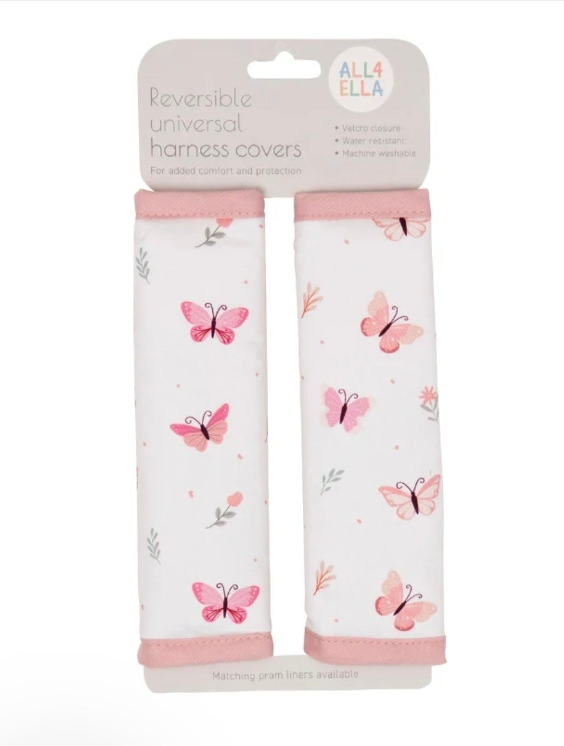 All4Ella - Harness Cover - Sweet Butterfly