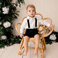 Load image into Gallery viewer, Designer Kidz - Jackson L/S Formal Romper
