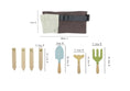 Load image into Gallery viewer, Kaper Kidz - Wooden Garden Belt With Tools & Name Tags
