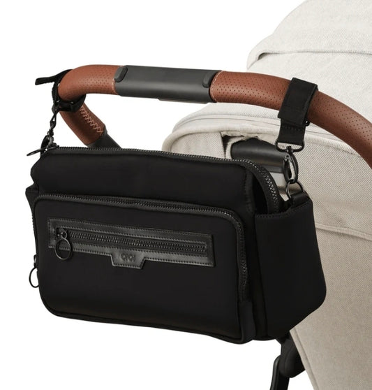 OiOi Multitasker Pram Caddy - Neoprene Black