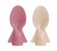 Load image into Gallery viewer, Cherub Baby - Universal Food Pouch Spoons 2pk - Dusty Rose & Sand
